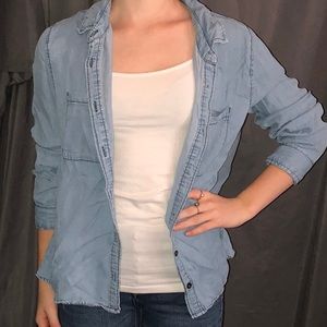 Denim Button-up